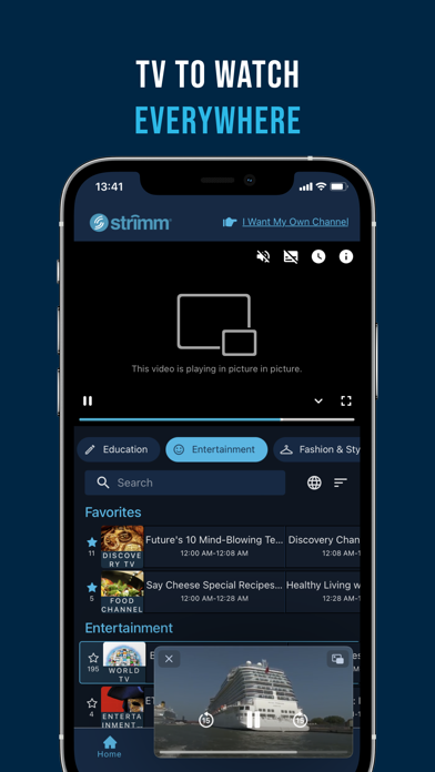 Strimm TV Screenshot