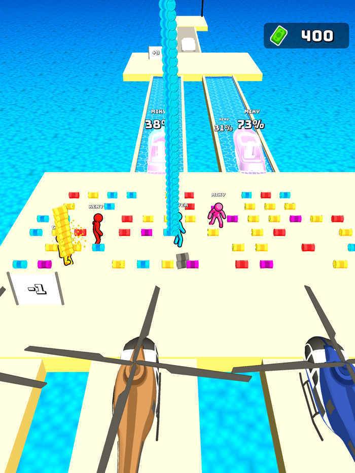 Tile Busters 3D -Survivor Race