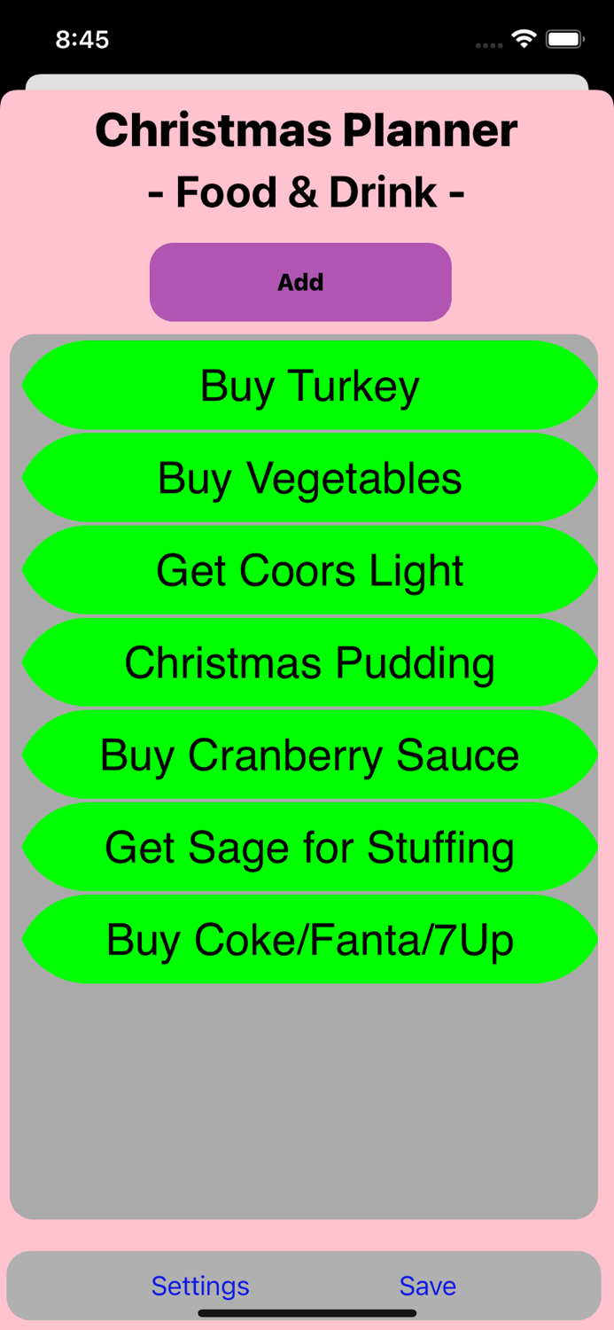 MightyTick Christmas Planner