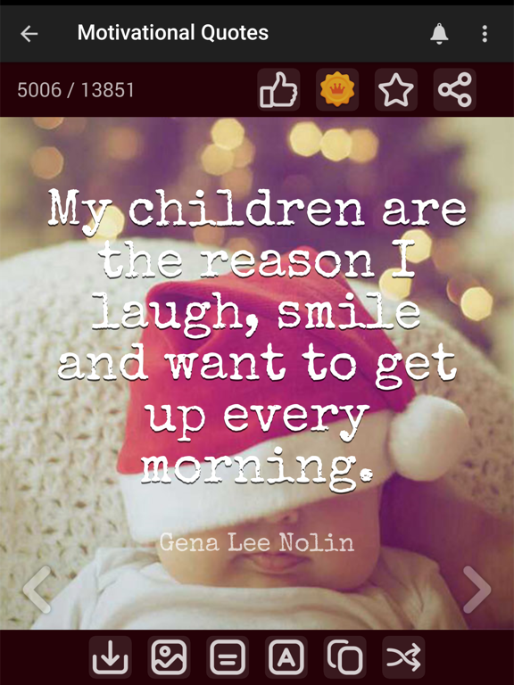 Powerful Motivational Quotes iPad screenshot 4 - Health & Fitness app