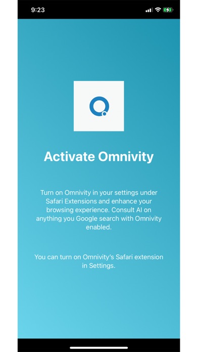 Omnivity Screenshot