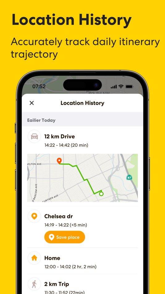 #6. HiPal: Phone tracker & Talkie (iOS) By: VPINGS INC.