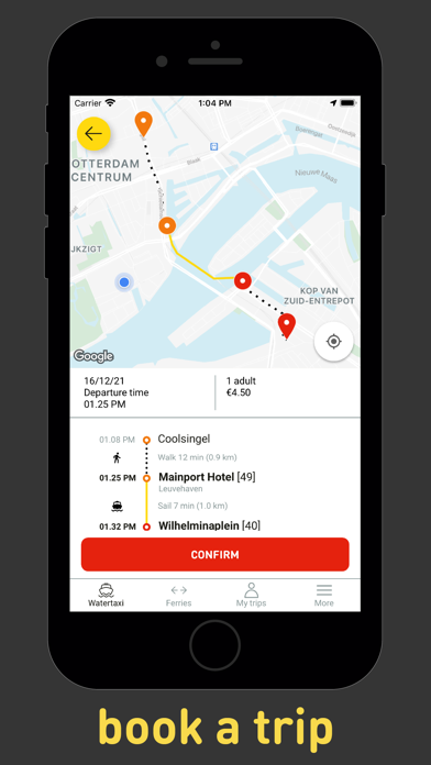 Watertaxi Rotterdam Screenshot