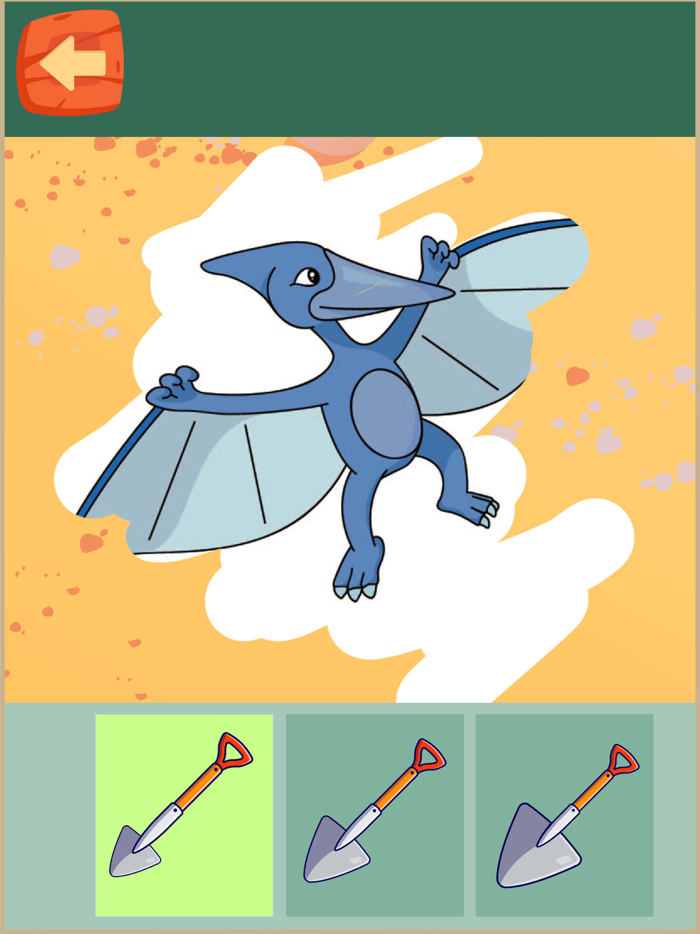 Connect and paint dinosaurs