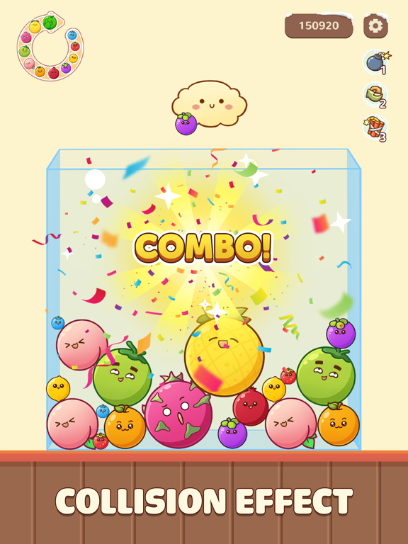 Screenshot #4 pour Fruit Merge Master Plus