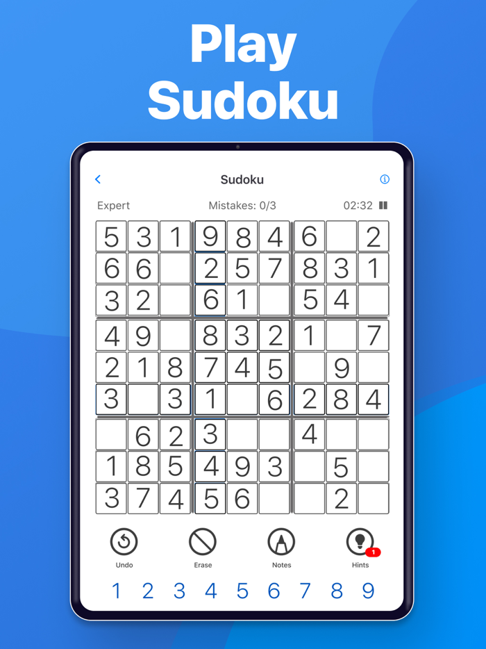 Sudoku - logic puzzles games