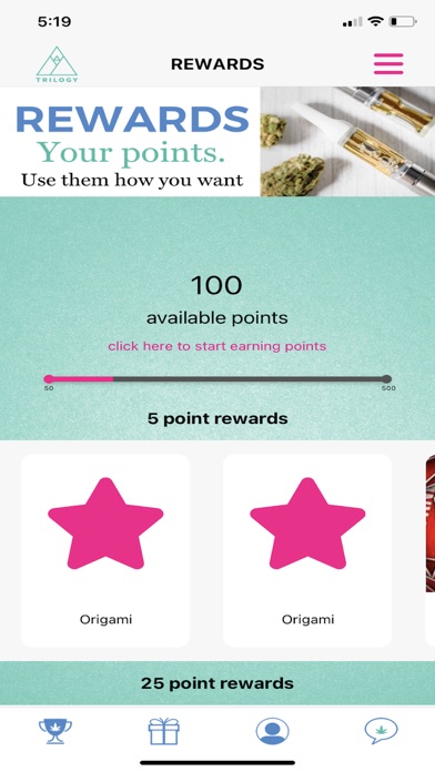 Trilogy Wellness Screenshot