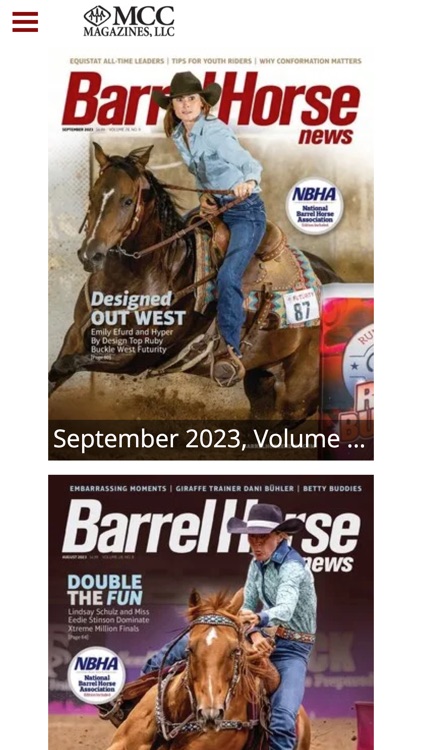 Barrel Horse News