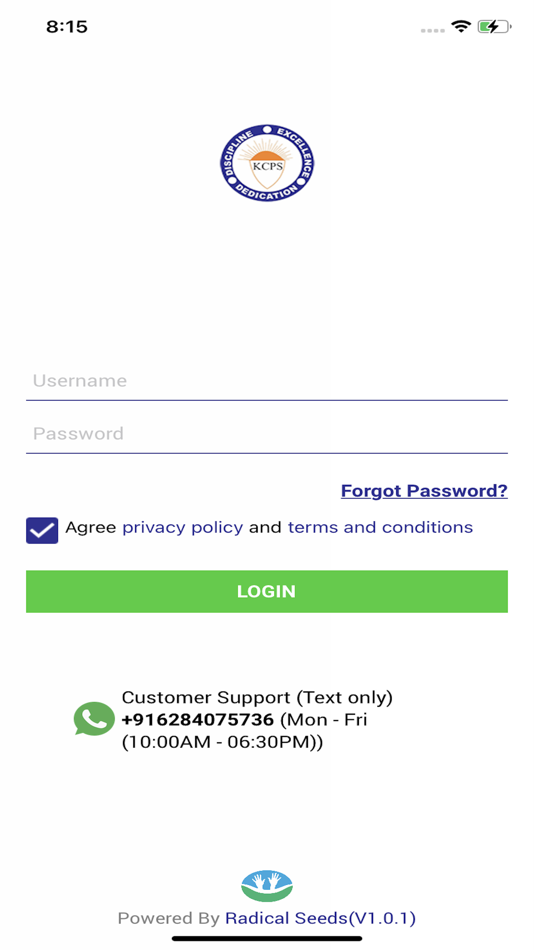 #1. K C Public School Pandoga (iOS) Bởi: Radical Point LLP