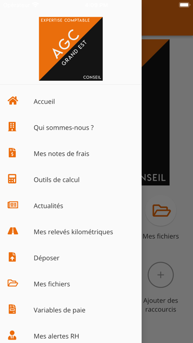 AGCGE comptabilité Screenshot