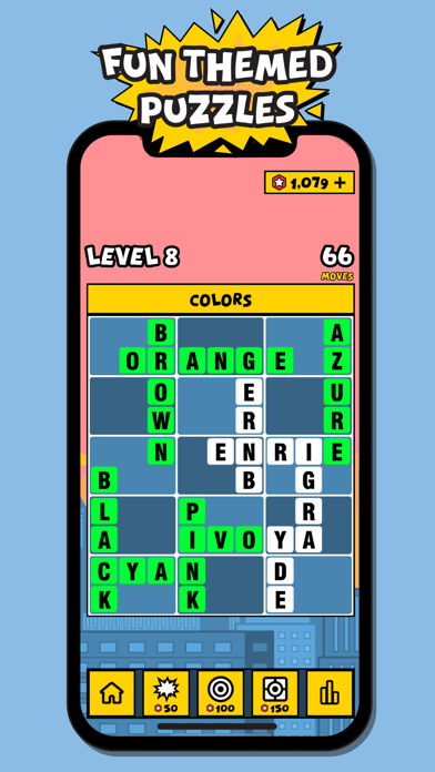 Whamble! Crossword Scramble Screenshot