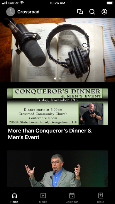 Crossroad Community Church Screenshot