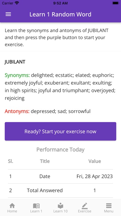 GRE Vocabulary & Practice screenshot-0