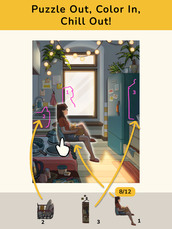 Art Story: Color Art Puzzle iPad screenshot 4 - Games app