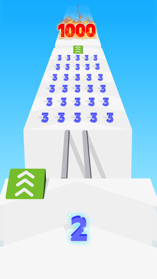 #4. Number Merge: Run Master 3D (iOS) Podle: Luong Vuong