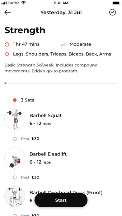 Eddy Rosell Fitness Screenshot