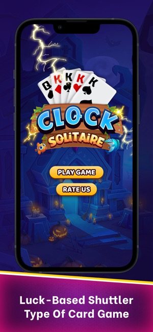 Clock Solitaire Card Game