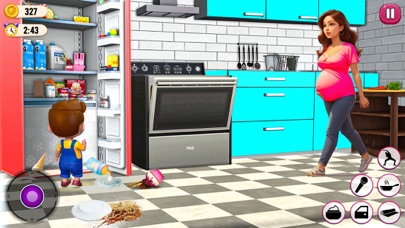 Pregnant Mom Baby Simulator 3D Screenshot
