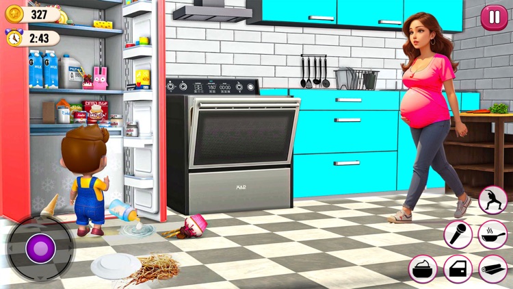 Pregnant Mom Baby Simulator 3D screenshot-6