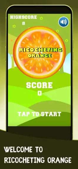 Game screenshot Cute Ricocheting Orange mod apk