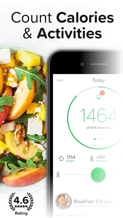 Arise: Food & Calorie Counter