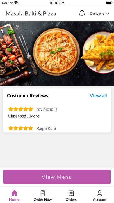 Masala Balti and Pizza Screenshot