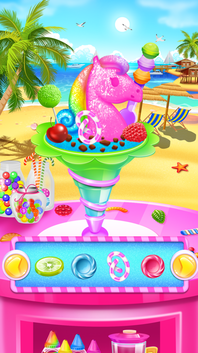 Rainbow Frozen Snowcone Maker Screenshot