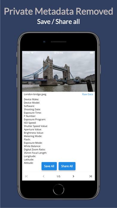 Photo Metadata Remover Screenshot