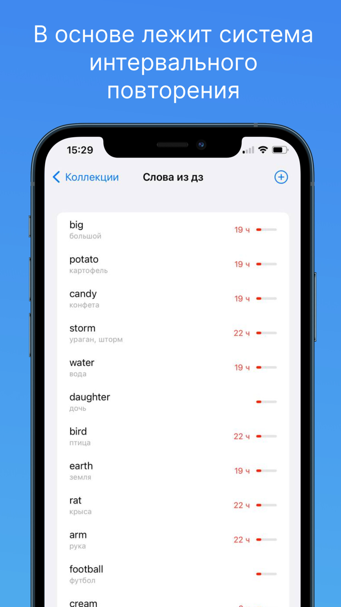 Английский язык Учить слова