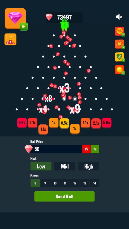 #1. Plink Balls (iOS) 由: Rollic Games