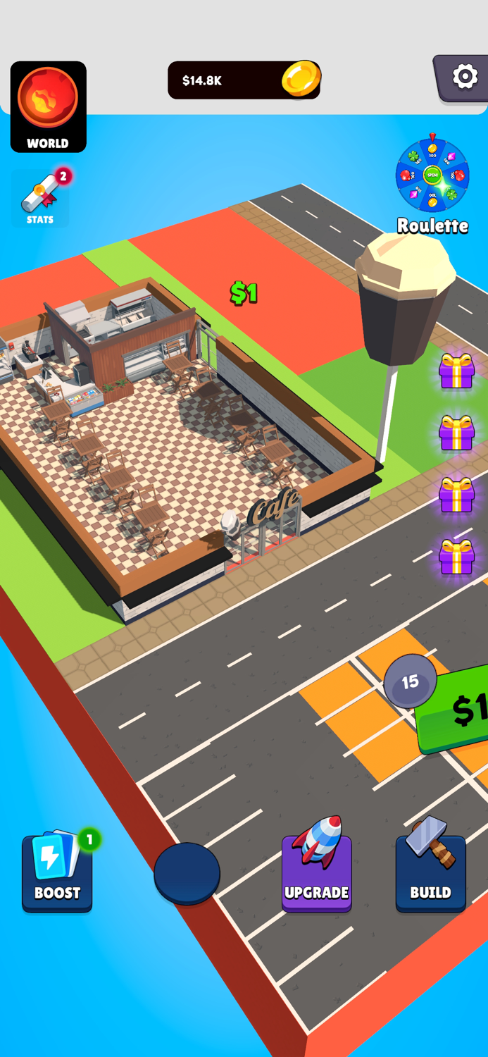 Idle Cafe Empire Tycoon