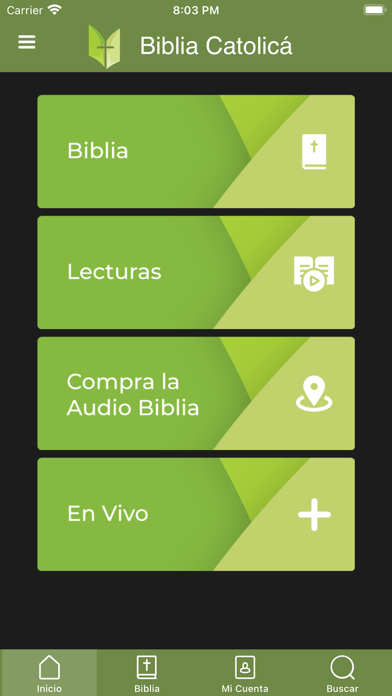 Biblia Católica Screenshot