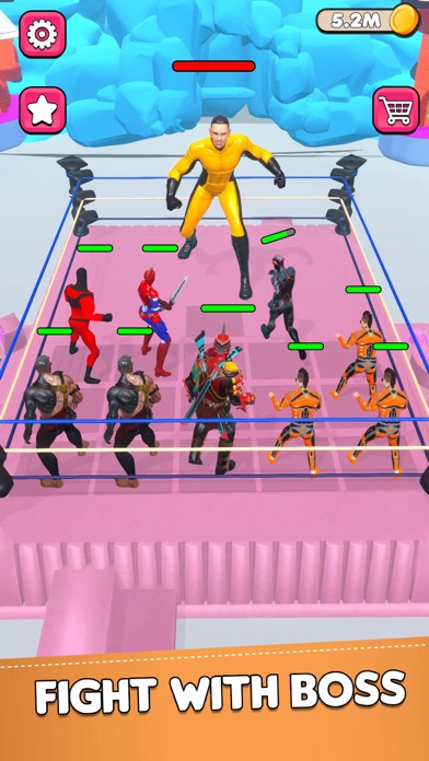 Superhero Merge Master Battleのおすすめ画像5