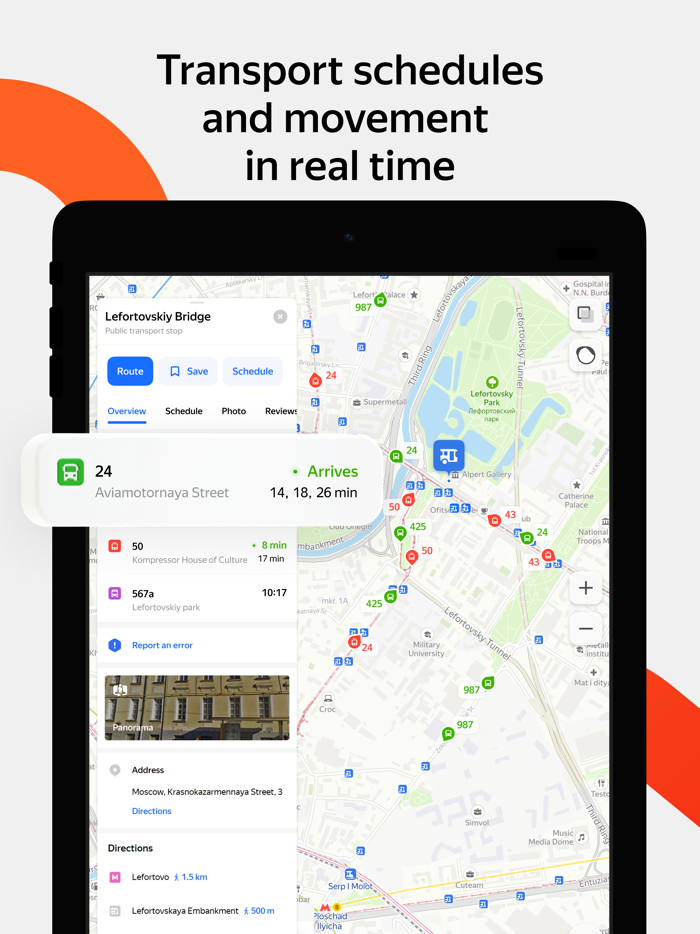 Yandex Maps and Navigator