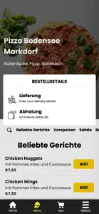 Pizza Bodensee Markdorf screenshot #3 for iPhone