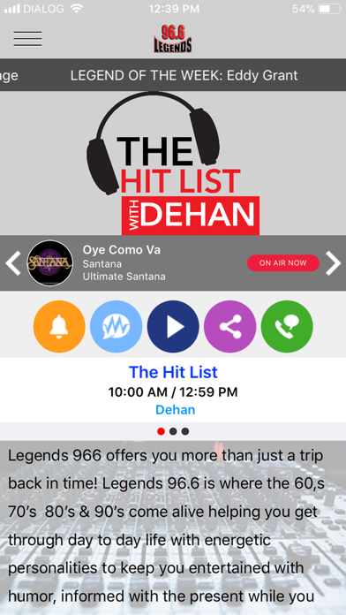 Legends FM Screenshot