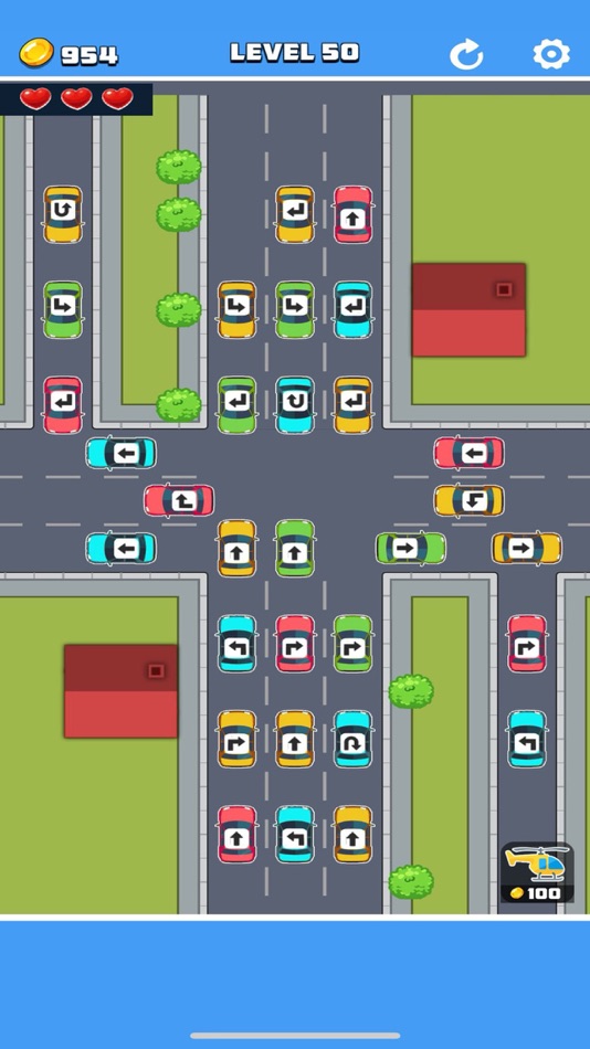 #6. Traffic Puzzle - Car Escape (iOS) 来自: Quynh Tran Thi