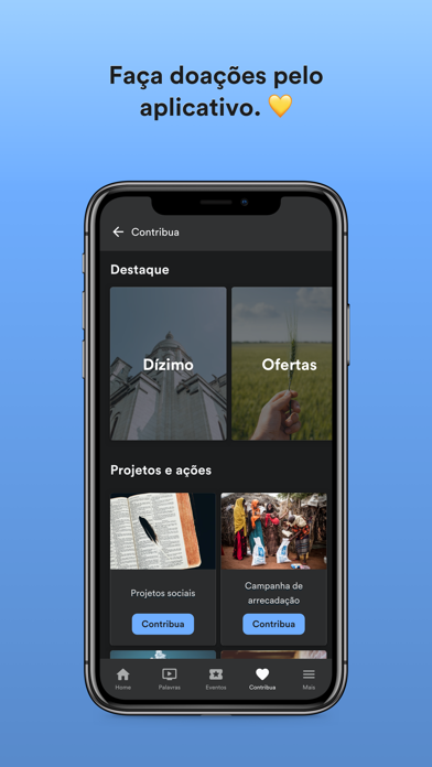 Águas Vivas Church Screenshot