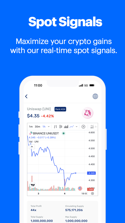 #3. TokenPicks - AI Crypto Signals (iOS) 由: TokenPicks LTD