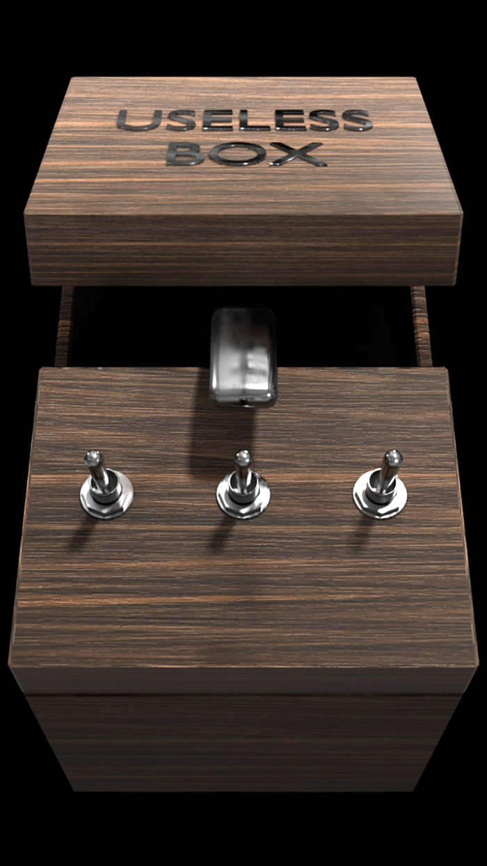 Useless box simulator