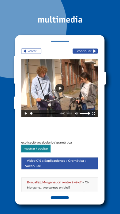 curso de francés Screenshot