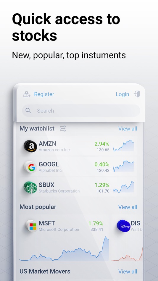 #9. RoboMarkets Stocks Trader (iOS) 由: RoboForex