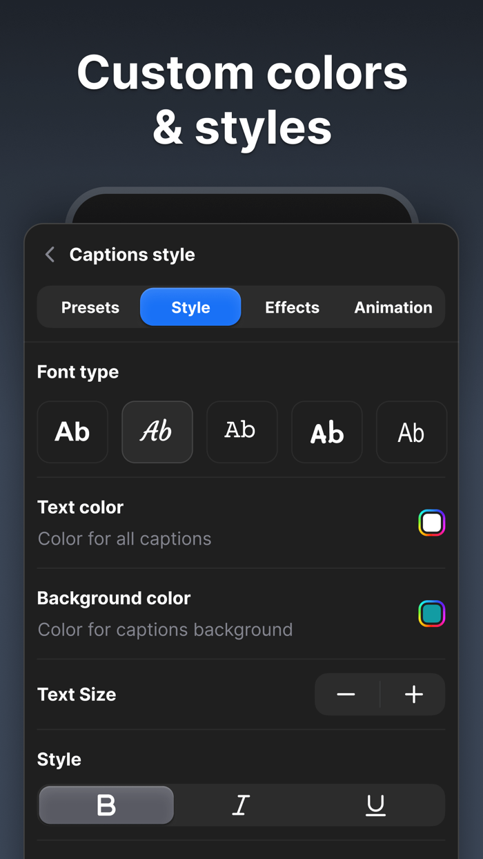 Capsula AI Captions for Video
