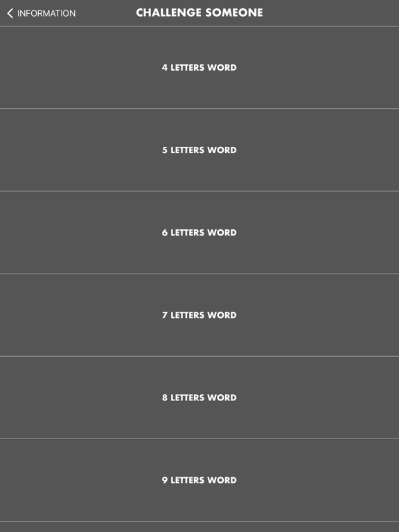 World Of The Words iPad screenshot