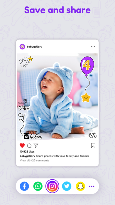 Baby Pics Editor - Photo Book Screenshot