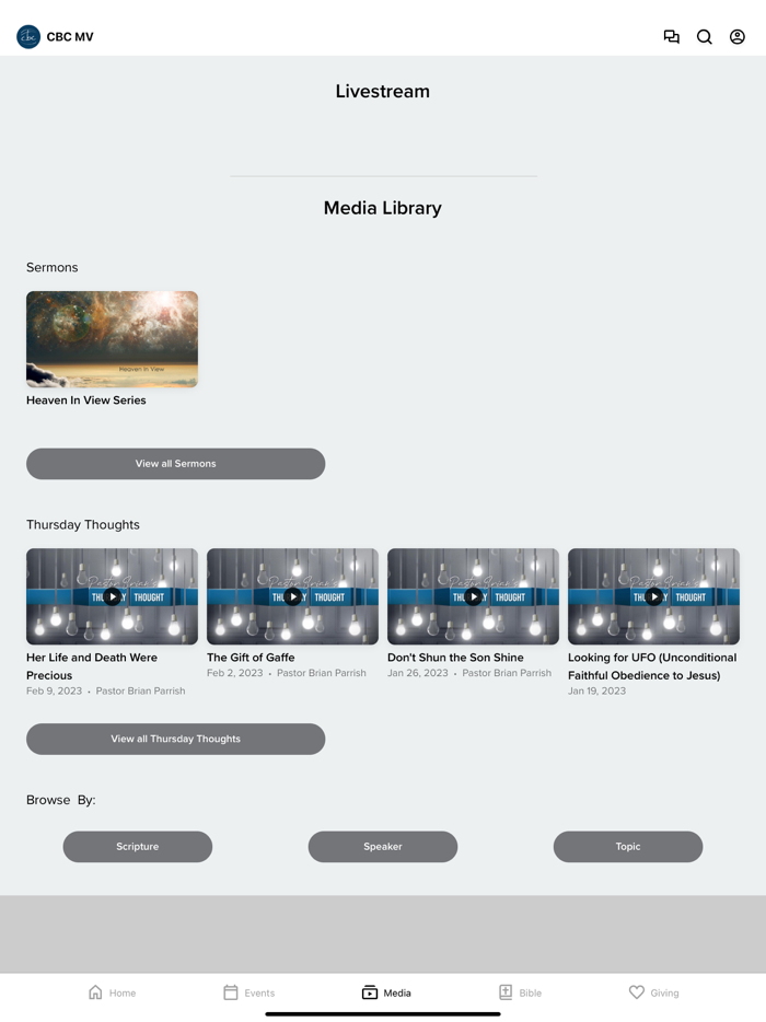 Covenant Baptist Church MV