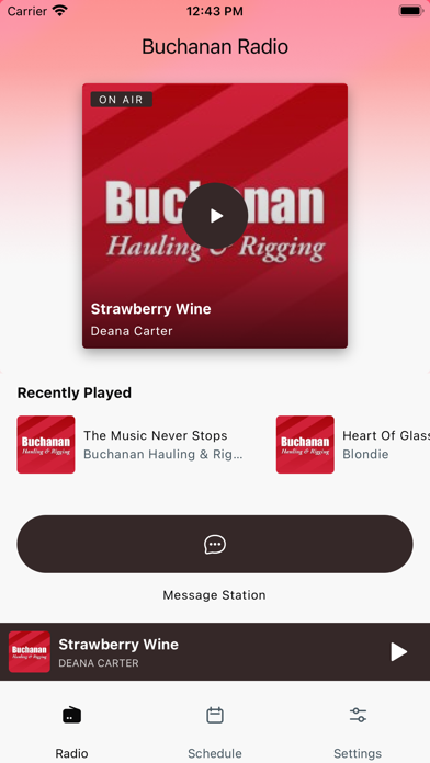 BHRI Radio Screenshot