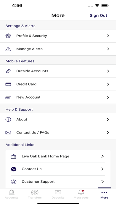 Live Oak Business Plus Screenshot