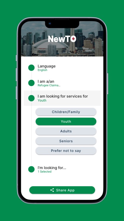 NewTo - Toronto Newcomer App