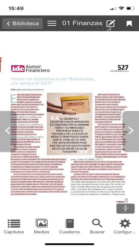 IDC Revista Digital screenshot 6 of 9